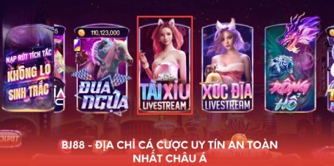 BJ88 - Địa chỉ cá cược uy tín an toàn nhất châu Á